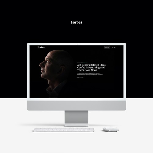Designs | Redesign Forbes.com Homepage and Story Page | Web page design ...