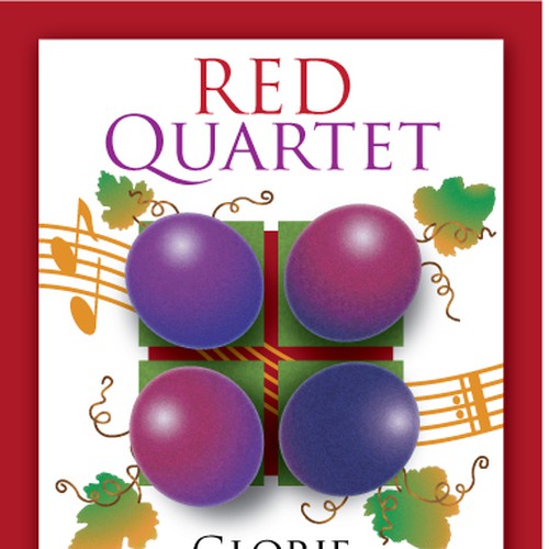 Glorie "Red Quartet" Wine Label Design Ontwerp door Tiger