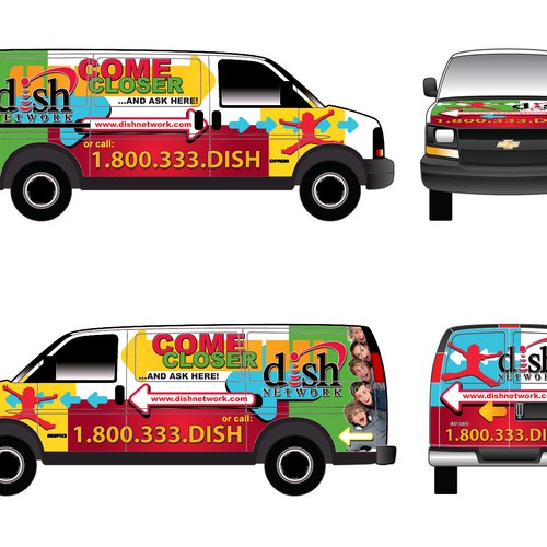 V&S 002 ~ REDESIGN THE DISH NETWORK INSTALLATION FLEET Design by Jelena Jeja