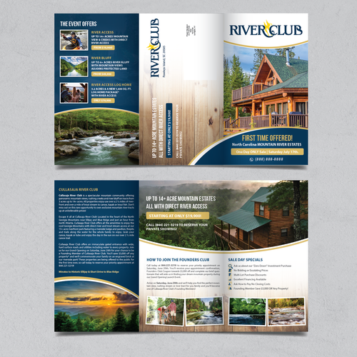 North Carolina River Community Event Flyer Design by Alex986