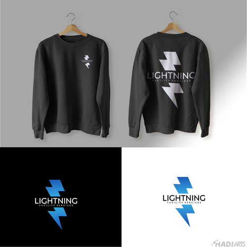 Design di Cool logo using a lightning bolt for commercial maintenance/cleaning company. di HadiArts