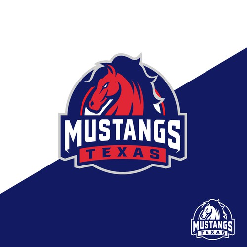 Diseño de Texas Mustangs de JDRA Design