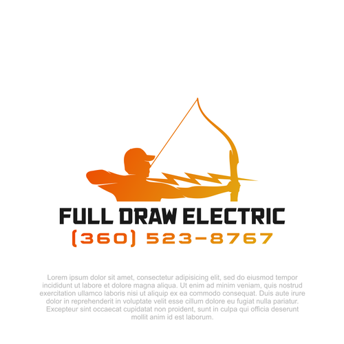 Electric company logo デザイン by CHICO_08