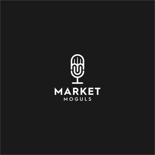 Minimalistic day trading podcast logo Design by Z/V