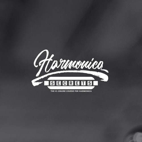 A revolution eLearning course for harmonica needs a great logo Logo