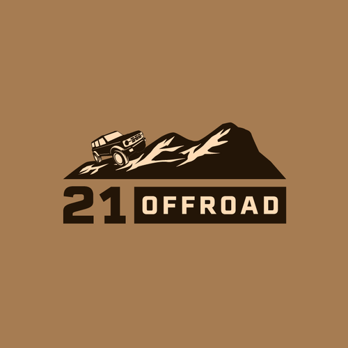 Offroad parts store needs bold logo. Design by Astart