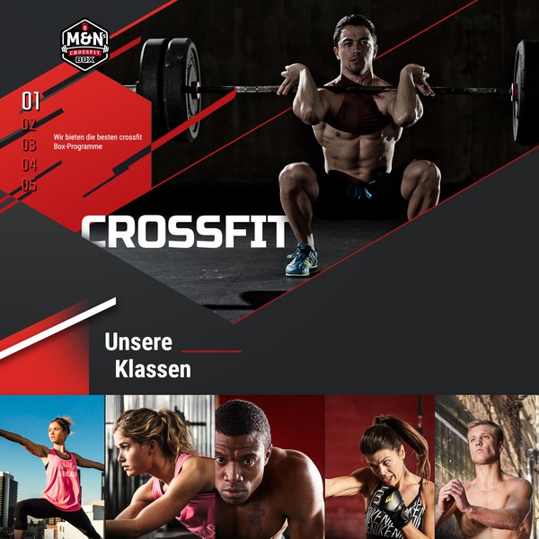 Design by Mahmoud Saqqa titled "M&N Landing Page"