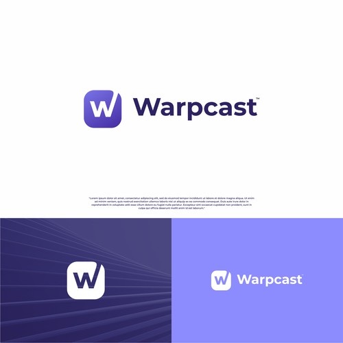 Design Warpcast logo di arma.arma