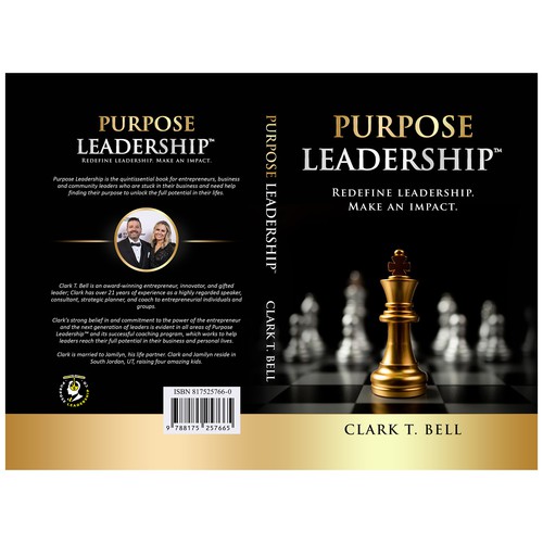 Purpose Leadership Book Cover Design by Sampu123