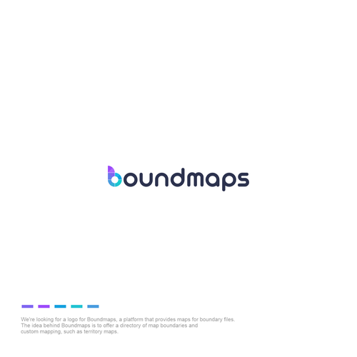 Simple and clean logo for a B2B mapping app Design by BAEYBAEツ