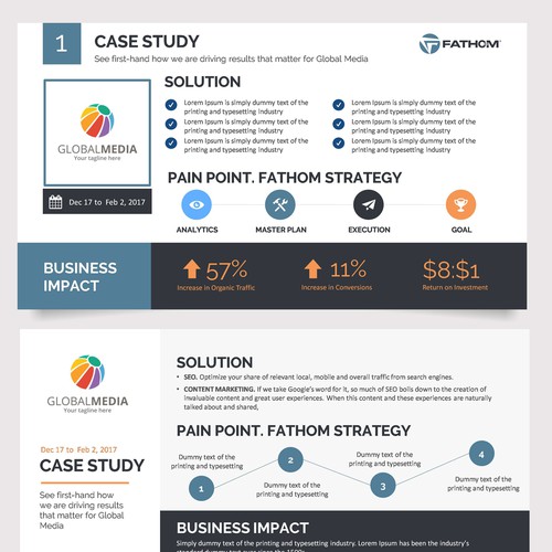 powerpoint case study template