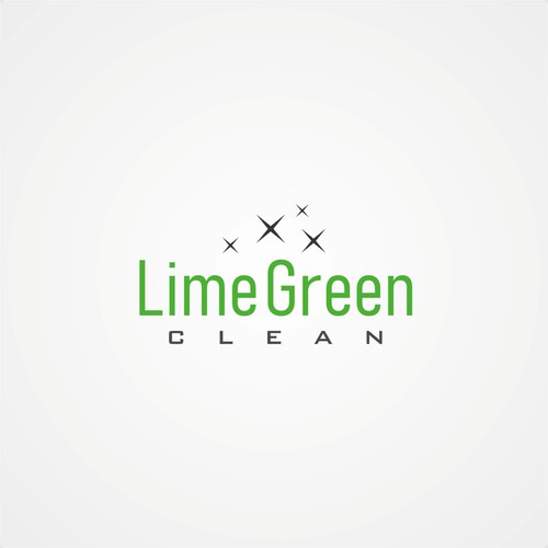 Lime Green Clean Logo and Branding Diseño de lines & circles