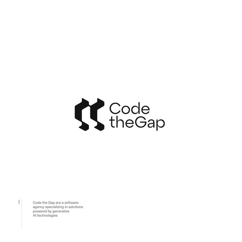 tech-inspired logo for software agency Design by Snhkri™