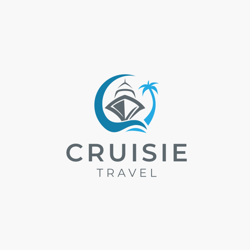 pecellele pencilさんのCruise Travel Agent Logo - Modern and Sophisticatedデザイン