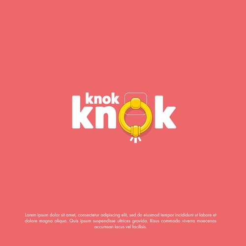 New Social Property Search App Logo NEEDED! Knok Knok Design von Nassim Ahmadi