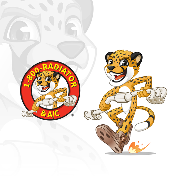 Mascot Design for 1-800-Radiator