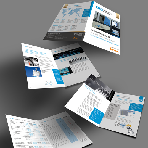 Create a Clean and Modern Technical Product Info Booklet Design by pu_FM