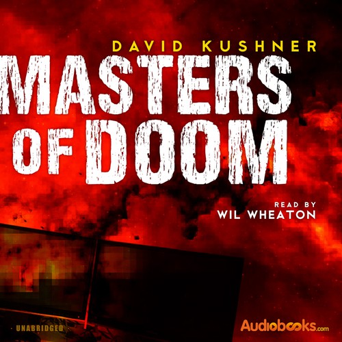 Design the "Masters of Doom" book cover for Audiobooks.com Diseño de heatherita