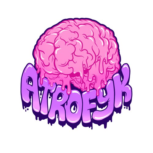 Help me melt brains with a logo representing my internet persona Design réalisé par Athew_Yana