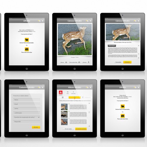 Sistema Urubu (Vulture System) Android Mobile App Design required Design réalisé par Artlock16