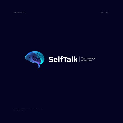Self Talk, The language of Success - Logo Tournament Design by FF3 ˢᵗᵘᵈⁱᵒ