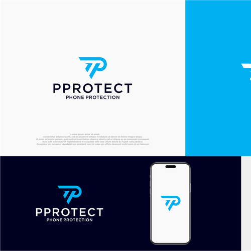 PPROTECT (Phone protect logo) (mobile cases and screen protectors) Design by L A T O