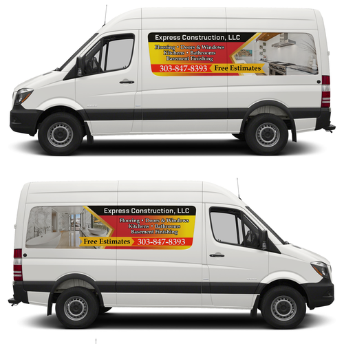 2014 Sprinter Partial Wrap Design by theANUNGs