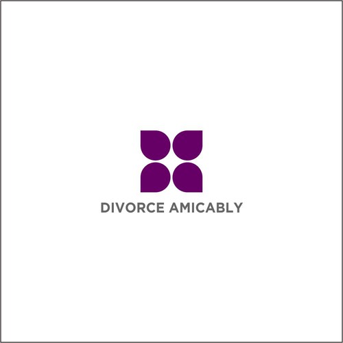 Logo for a new, healthy way for reasonable people to divorce Design by Ale!StudioDesign