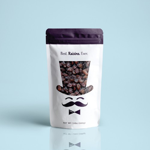 Best Raisins Ever - package design for PREMIUM raisins-ontwerp door Bacterykey