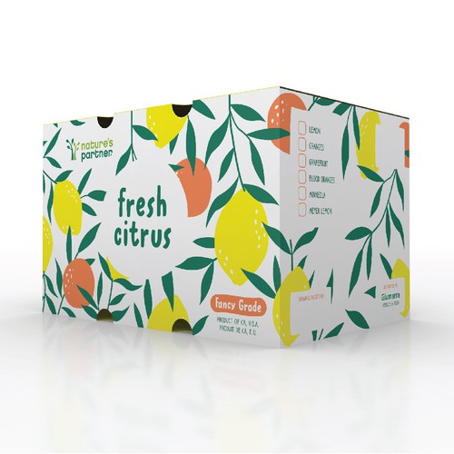 Help us design a Colorful Citrus Box that WOWs! Design by MishkaBooo design