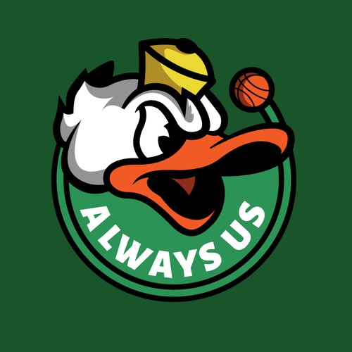 Basketball Logo for Always Us - Your Winning Logo Featured on Major Sports Network Design réalisé par Teodordsgn