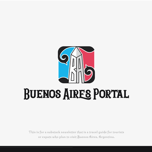 Logo for Substack Publication about Buenos Aires Design by FoxPixel