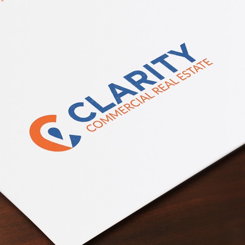 Logo + Brand Guide for Clarity Commercial Real Estate Design by ChioP