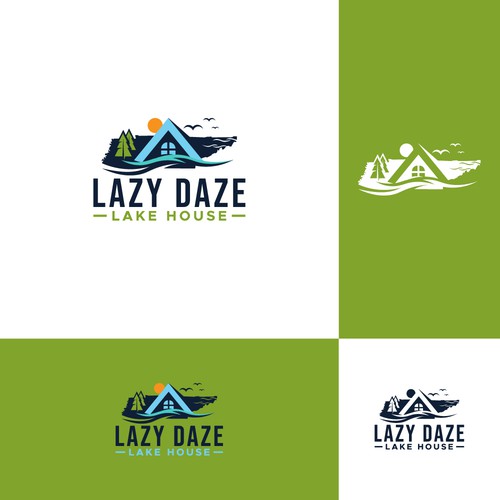 Lake House rental logo Design by AjiCahyaF