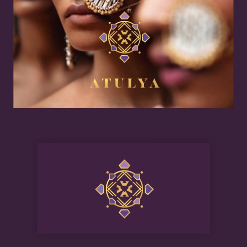 Indian Jewelry brand needs a luxurious and modern logo Design by ∴ S O P H I Ē ∴