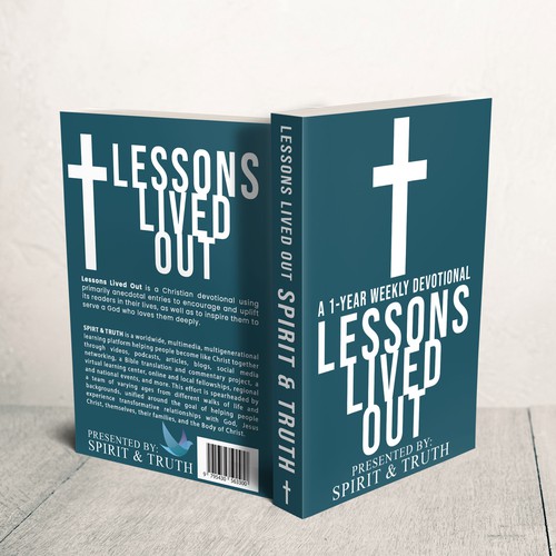 We need a captivating cover for our 1-year Devotional! Design by Zahari Studio