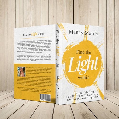 Book cover “find the light within” Design by ßež@leL