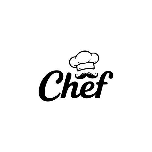 "CHEF": Food & Cooking Social Media Logo Design by Rainbow@sky