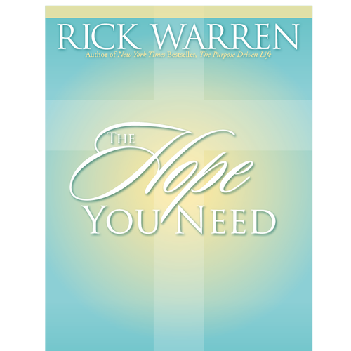 Design Rick Warren's New Book Cover デザイン by Luckykid