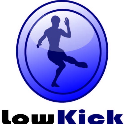 Awesome logo for MMA Website LowKick.com! Design by Saunter