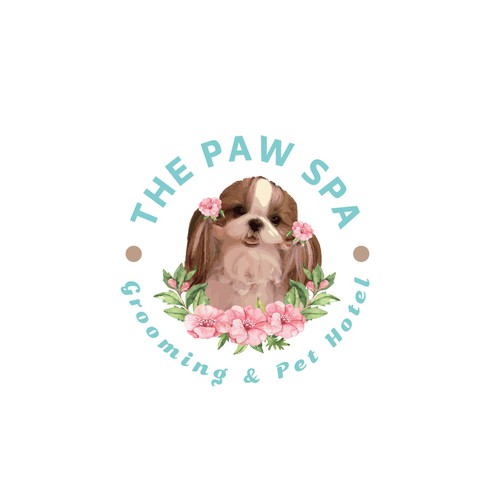 Classic, creative , professional…. The Paw spa , grooming and luxury pet hotel Design by S.H Designs