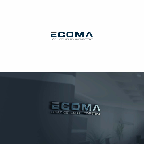 P1881 Logo ECOMA Design by mulya7™