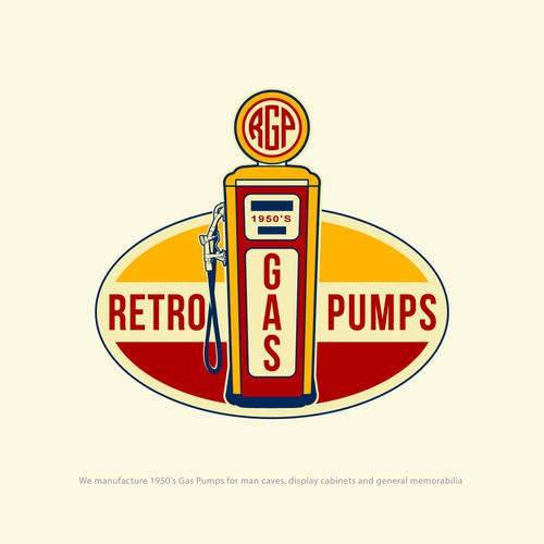 Logo Required For A Retro Vintage 1950 S American Gas Pump