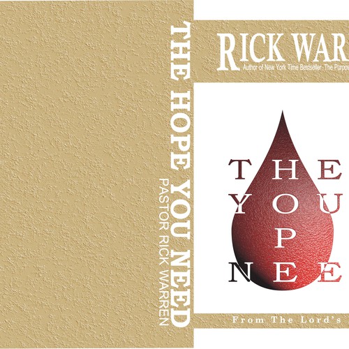 Design Rick Warren's New Book Cover Design por Arif Fachrudin