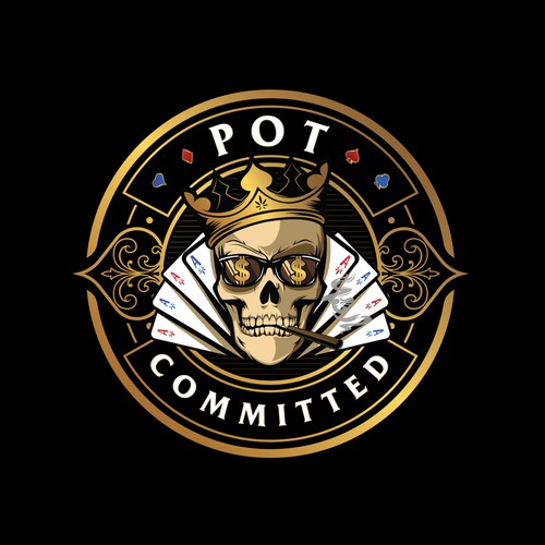 POT COMMITTED Logo design contest