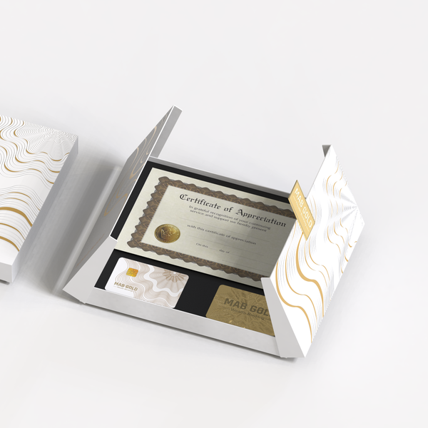 Business card and package