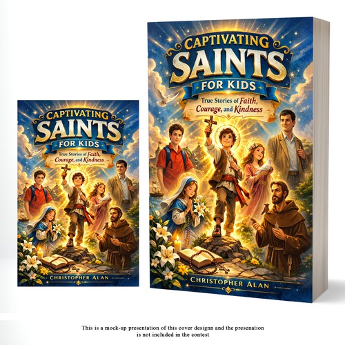 "Kid's Stories Book Cover" winning Logo & social media pack