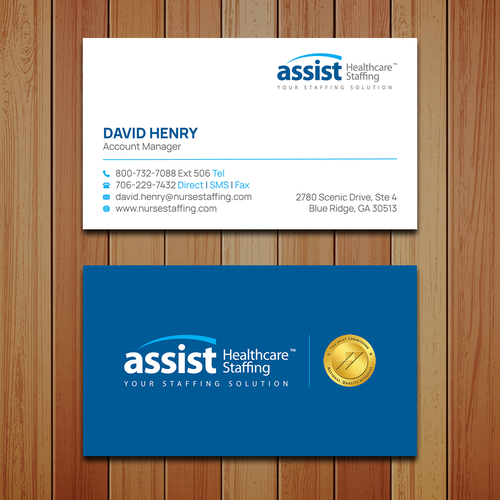 Business Card Design Design by boniamin