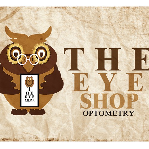 A Nerdy Vintage Owl Needed for a Boutique Optometry Design by trickycat