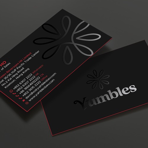 Create a Business Card for Yumbles! A Young Dynamic Fermented Foods Company Based in Hong Design por TanLearn